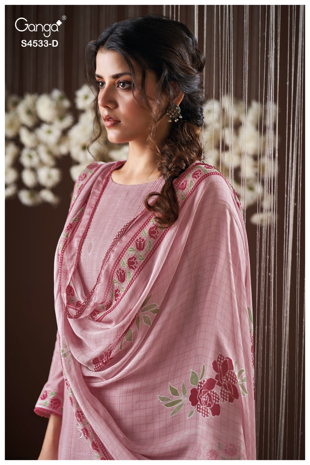 Hysra 4533 Ganga Lilen Plazzo Style Suits Manufacturer