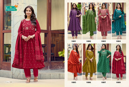 Imli Kushal Vatican Readymade Anarkali Suits Wholesaler Gujarat