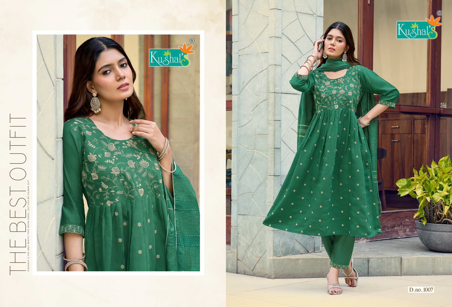 Imli Kushal Vatican Readymade Anarkali Suits Wholesaler Gujarat