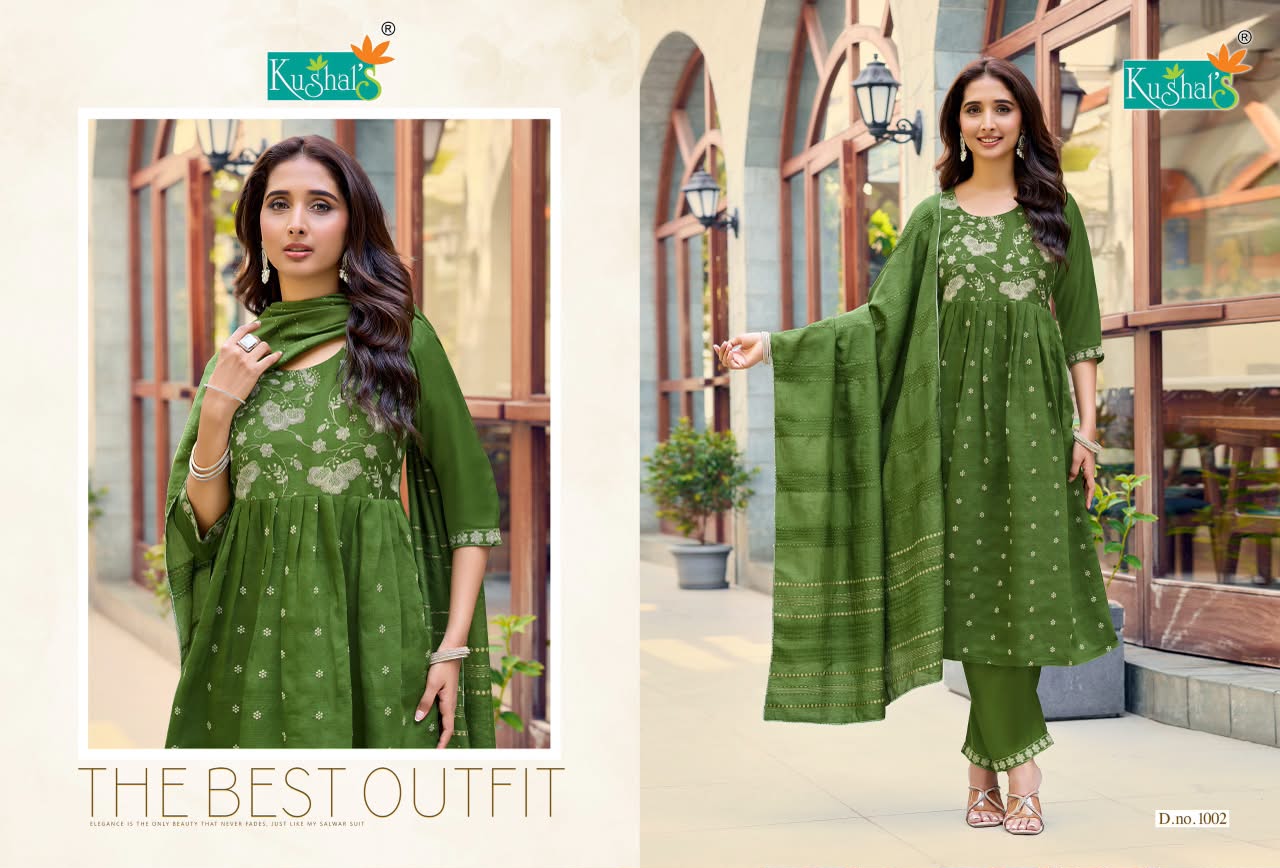 Imli Kushal Vatican Readymade Anarkali Suits Wholesaler Gujarat