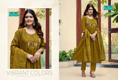 Imli Kushal Vatican Readymade Anarkali Suits Wholesaler Gujarat