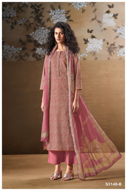 Iana S3148 Ganga Cotton Plazzo Style Suits Supplier India