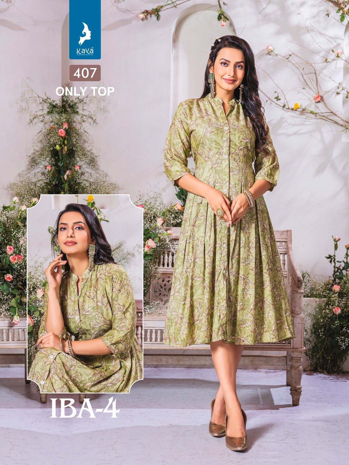 Iba 4 Kaya Capsule Anarkali Kurtis Wholesaler India