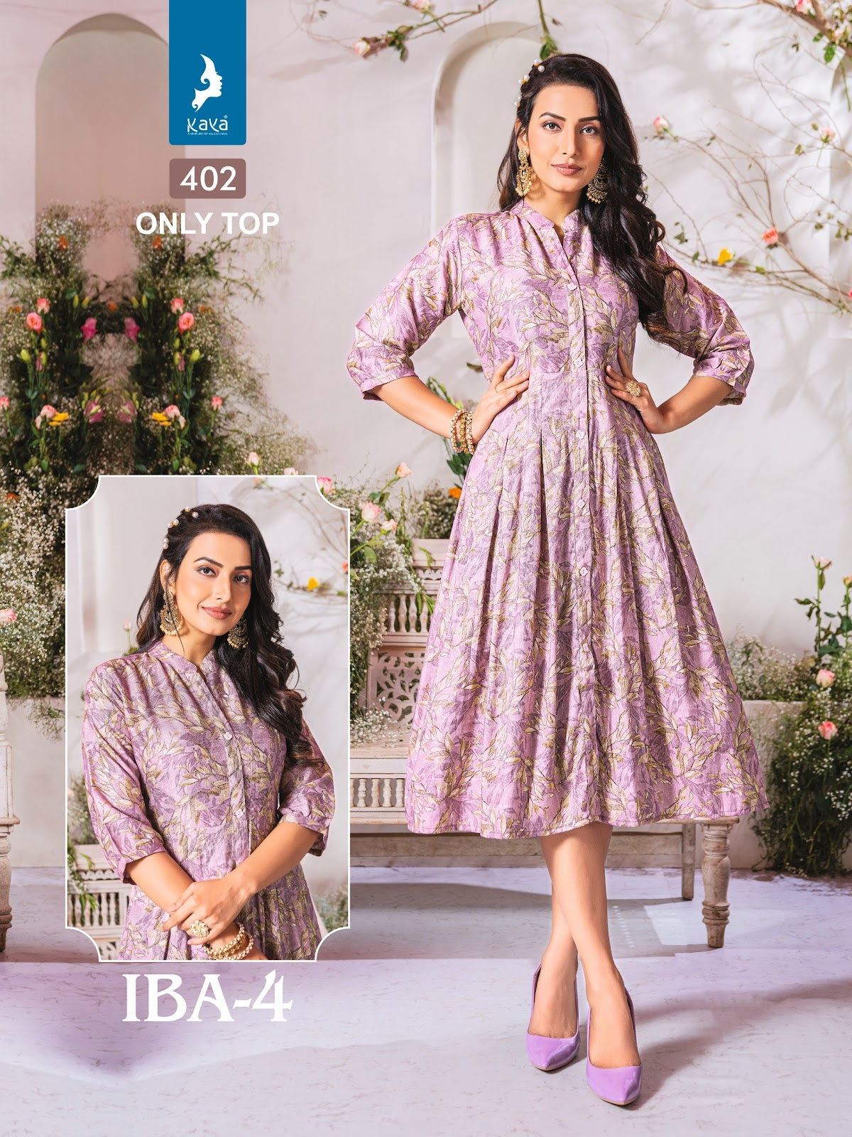 Iba 4 Kaya Capsule Anarkali Kurtis Wholesaler India