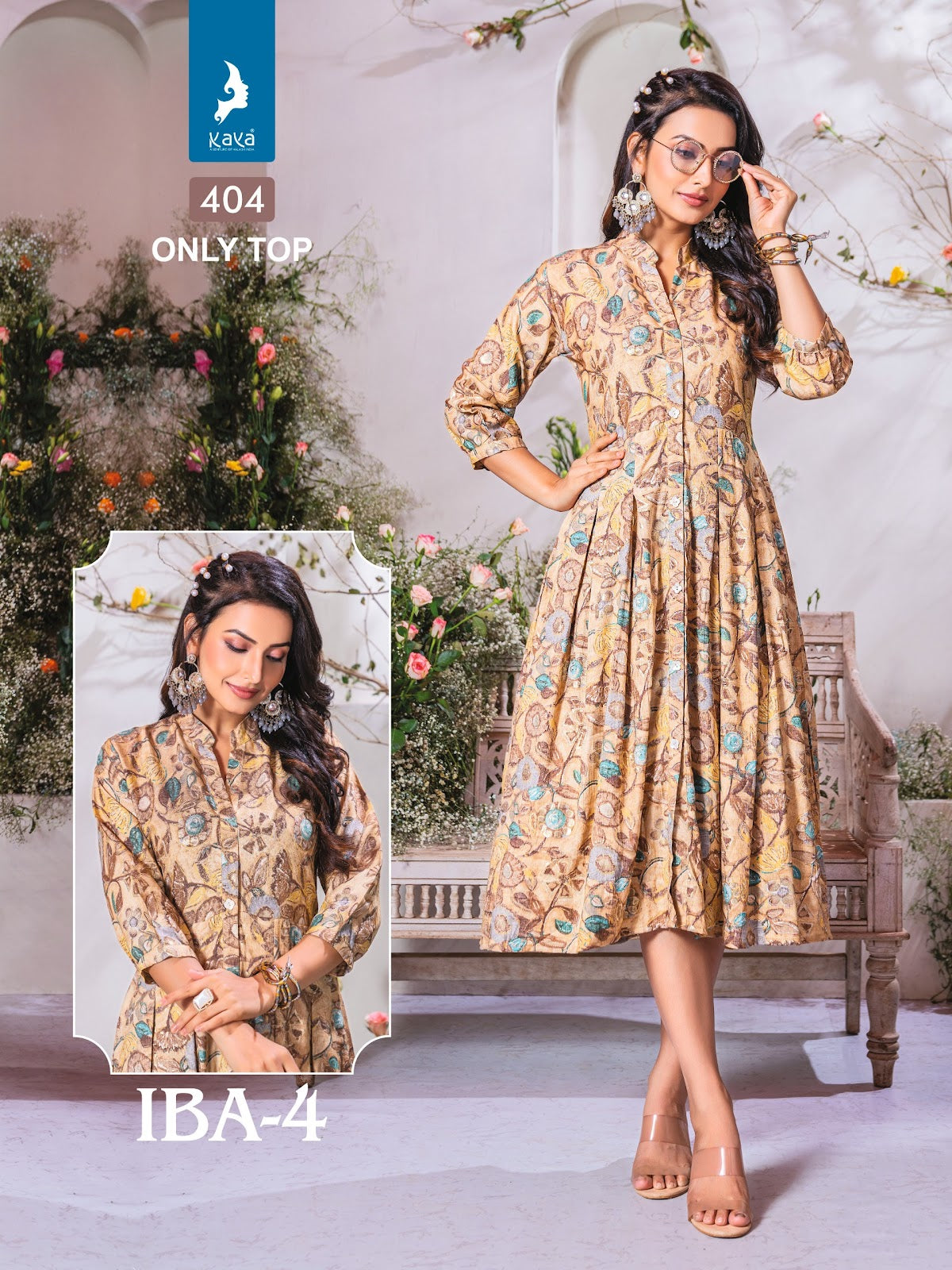 Iba 4 Kaya Capsule Anarkali Kurtis Wholesaler India