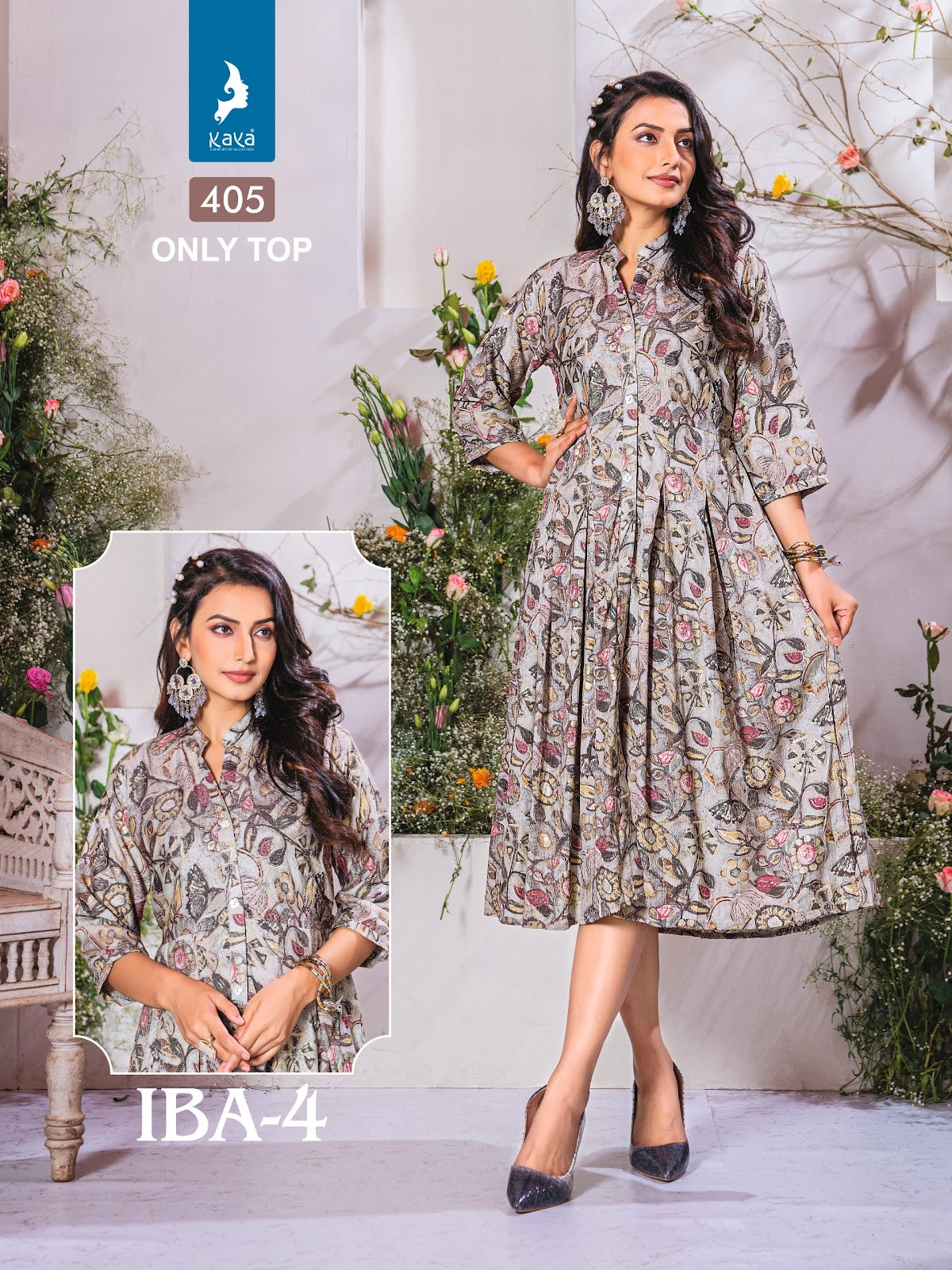 Iba 4 Kaya Capsule Anarkali Kurtis Wholesaler India