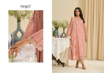 Ibadat 2 Karachi Prints Cambric Pant Style Suits Supplier