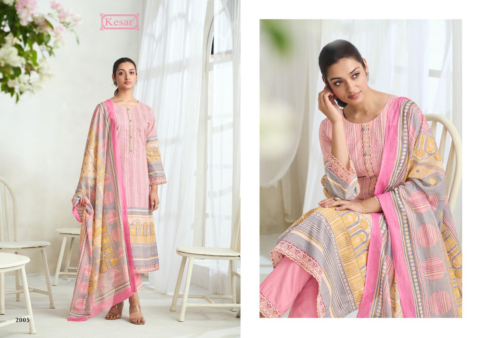 Ibadat 3 Kesar Cotton Pant Style Suits Wholesaler