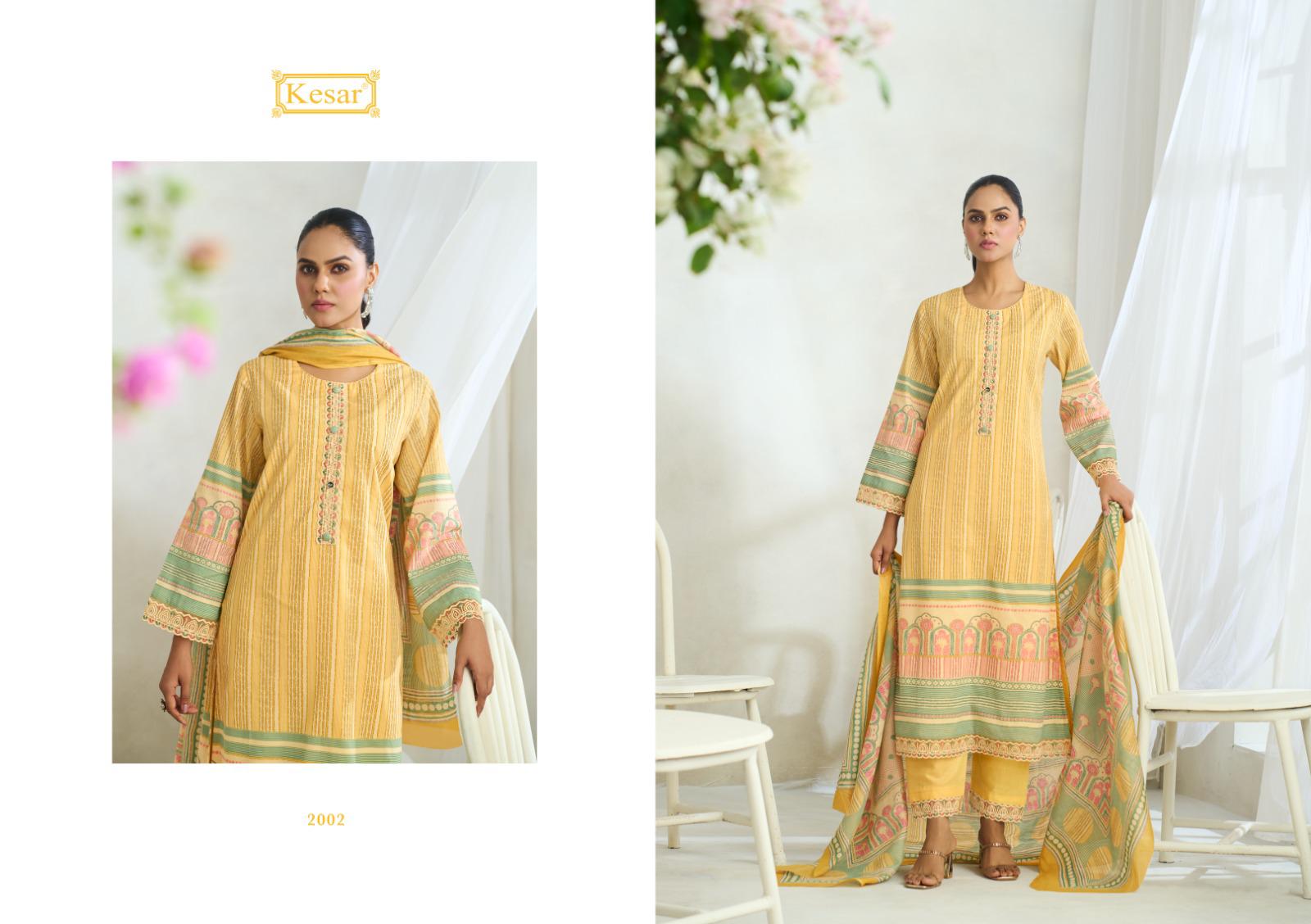 Ibadat 3 Kesar Cotton Pant Style Suits Wholesaler