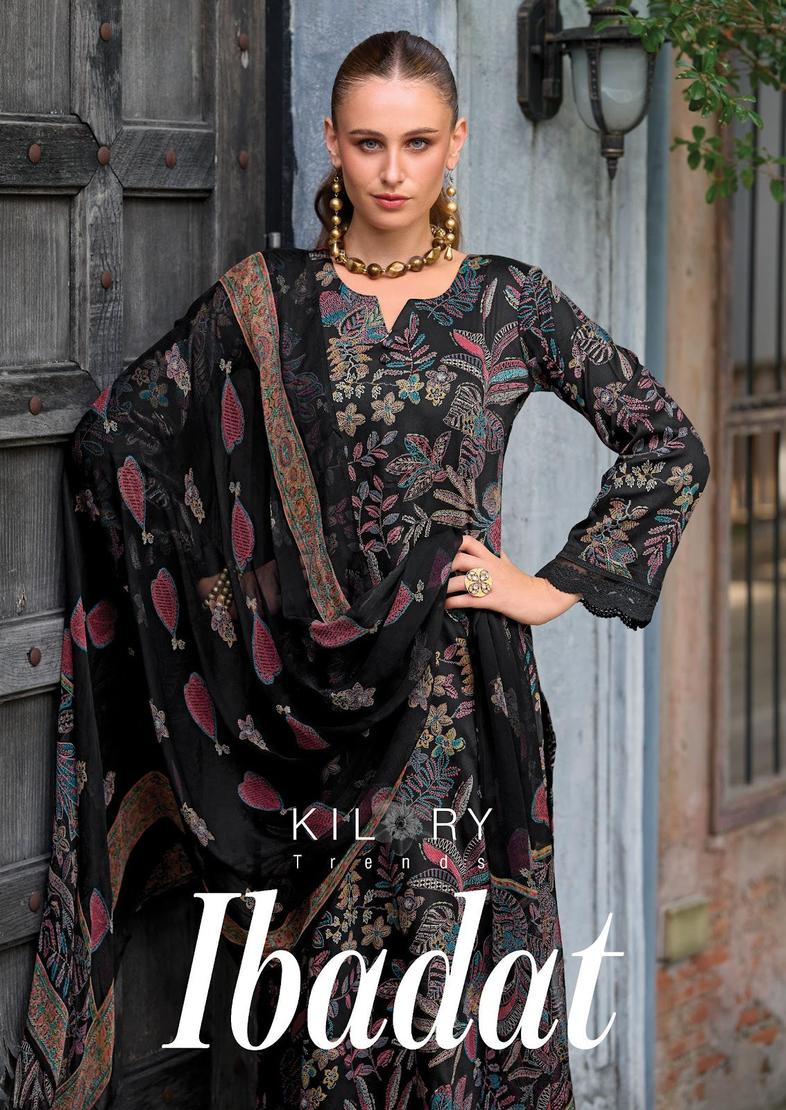 Ibadat Kilory Jaam Cotton Pant Style Suits Exporter India