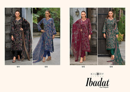Ibadat Kilory Jaam Cotton Pant Style Suits Exporter India