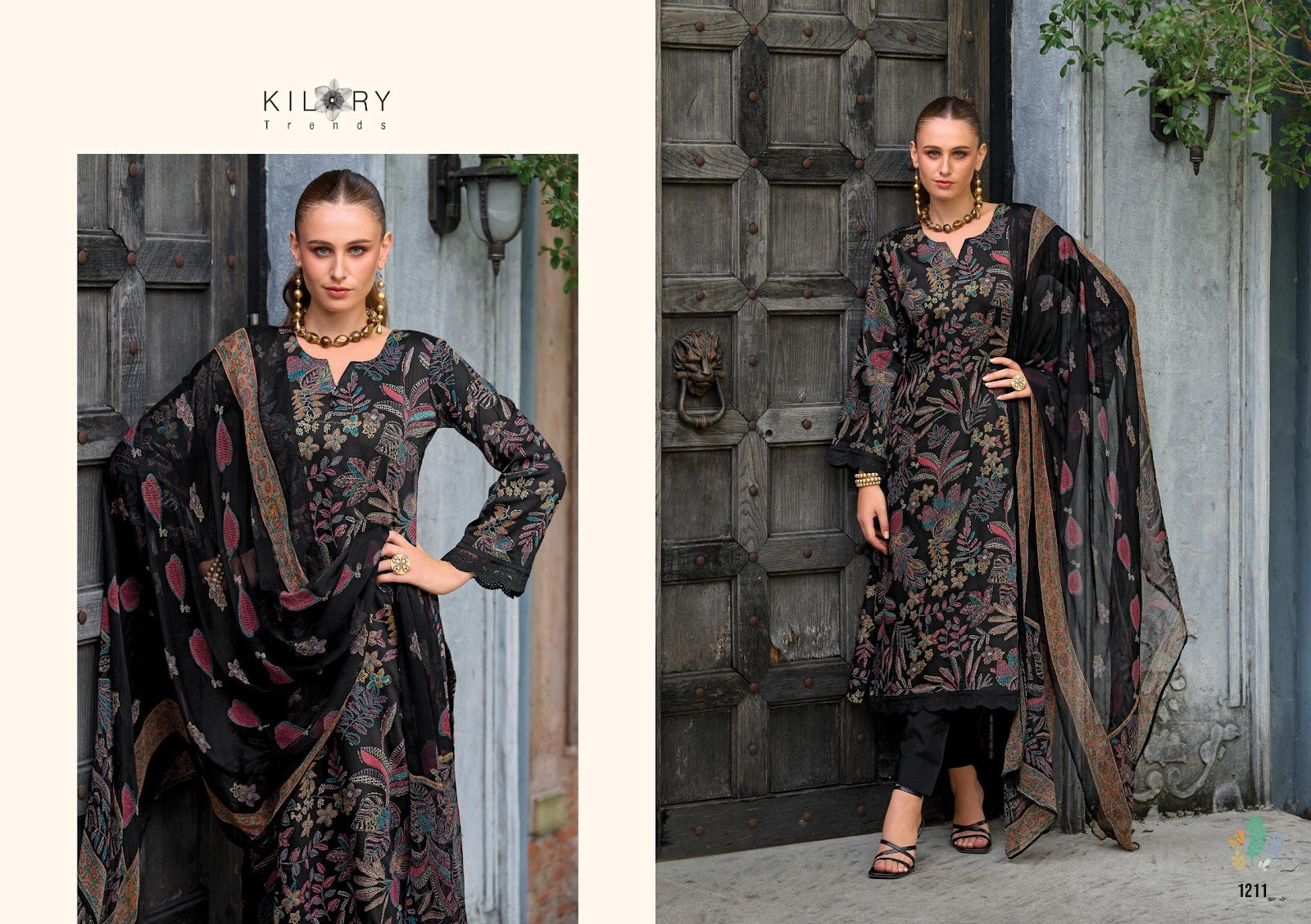 Ibadat Kilory Jaam Cotton Pant Style Suits Exporter India