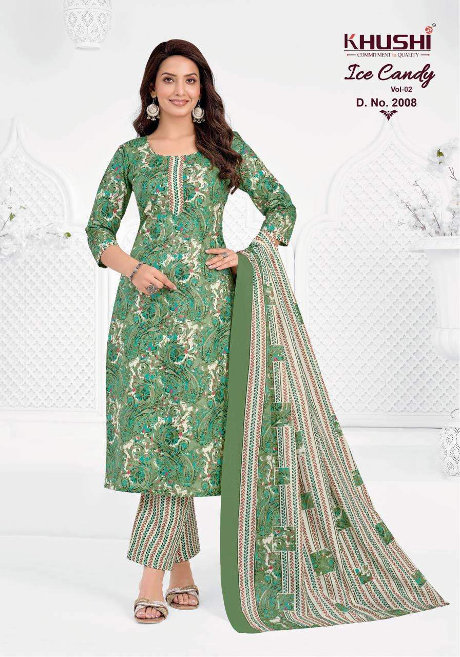 Ice Candy Vol 2 Khushi Readymade Cotton Pant Suits Manufacturer India