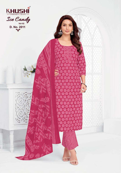 Ice Candy Vol 2 Khushi Readymade Cotton Pant Suits Manufacturer India