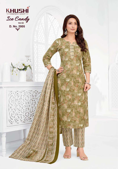 Ice Candy Vol 2 Khushi Readymade Cotton Pant Suits Manufacturer India