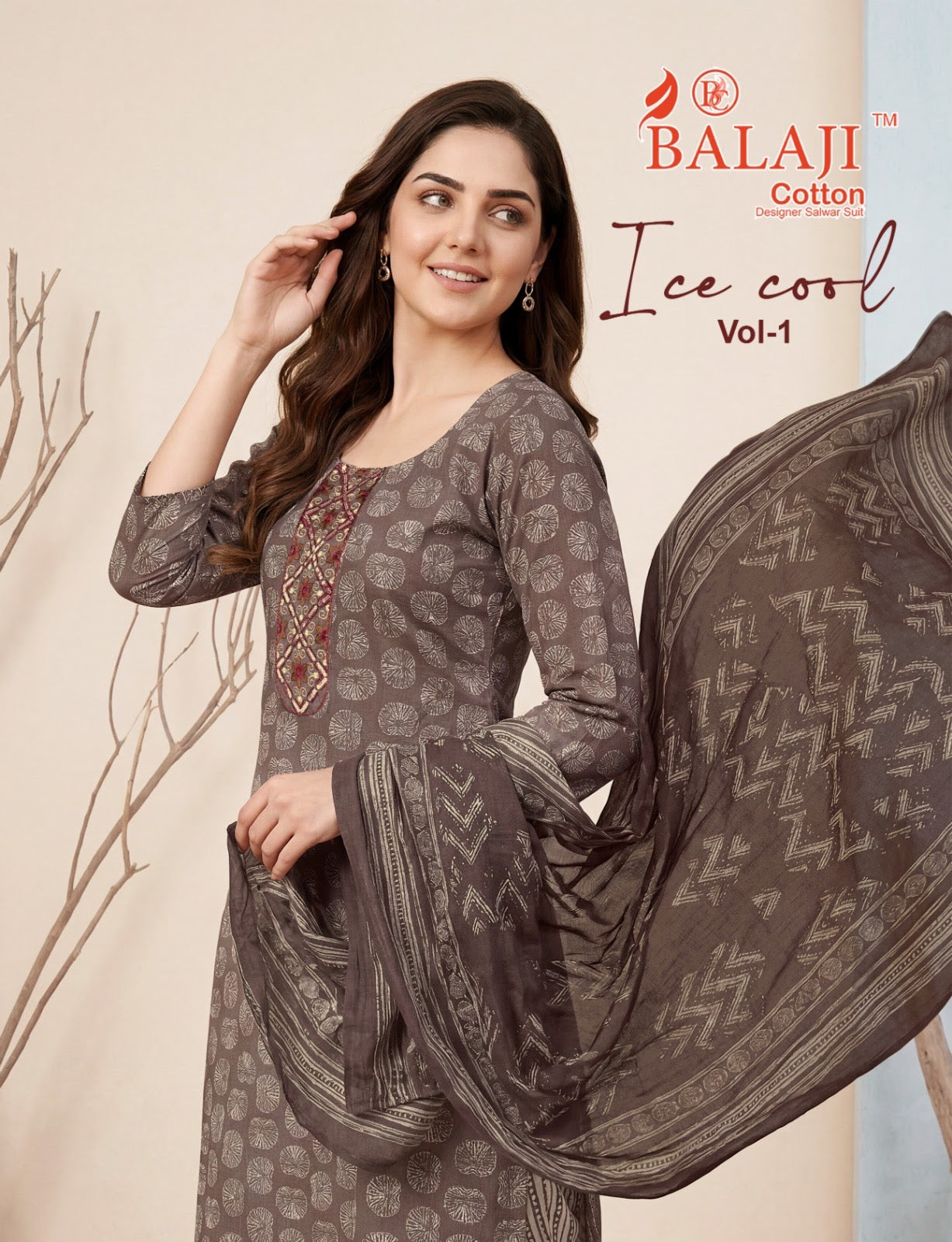 Ice Cool Vol 1 Balaji Readymade Cotton Pant Suits Wholesale