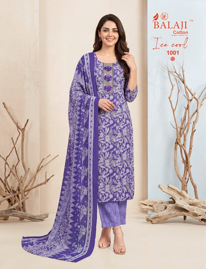 Ice Cool Vol 1 Balaji Readymade Cotton Pant Suits Wholesale