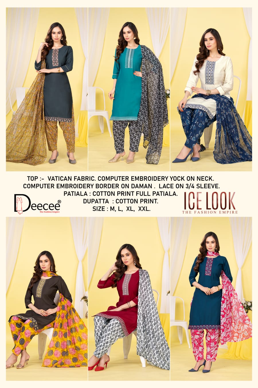 Ice Look Deecee Vatican Readymade Suits Wholesaler Gujarat