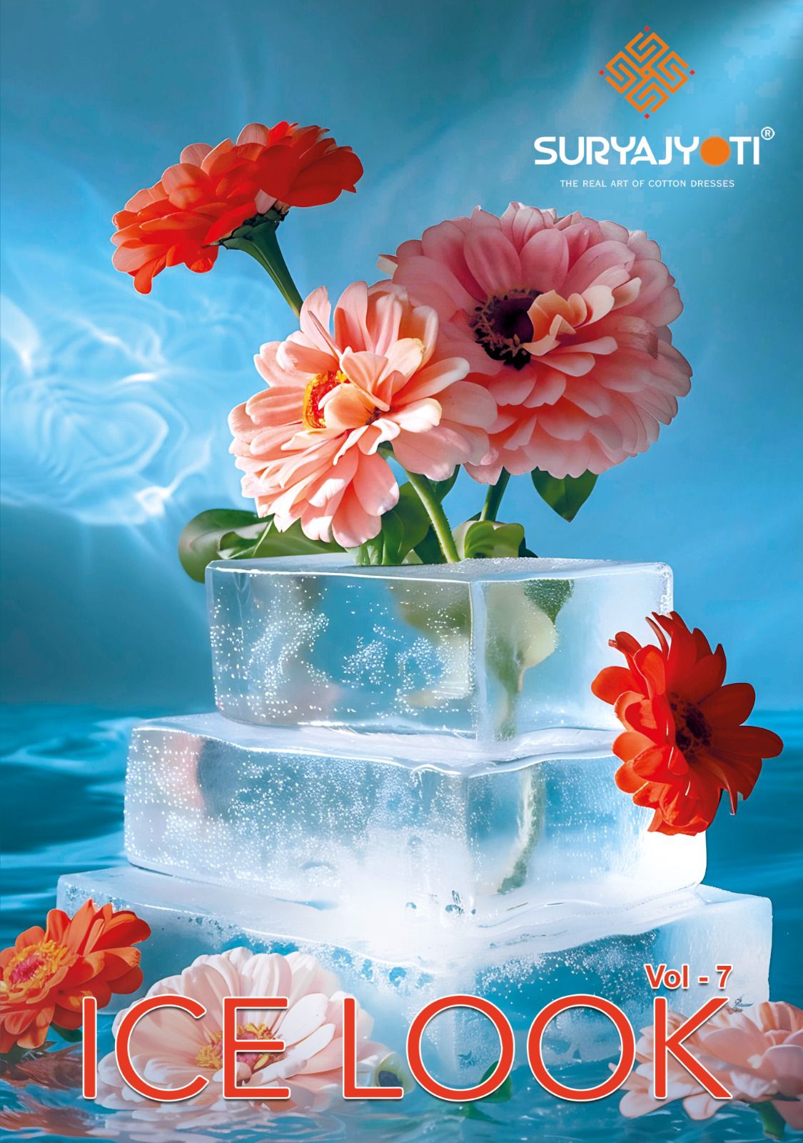 Ice Look Vol 7 Suryajyoti Cotton Dress Material Manufacturer Ahmedabad