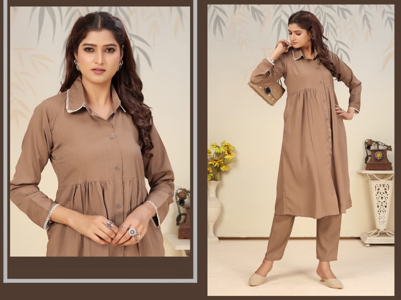 Ice Vol 1 Moksh Rinkal Kurti Pant Set Wholesale Price