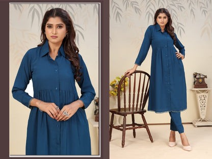 Ice Vol 1 Moksh Rinkal Kurti Pant Set Wholesale Price