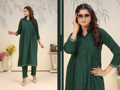 Ice Vol 1 Moksh Rinkal Kurti Pant Set Wholesale Price