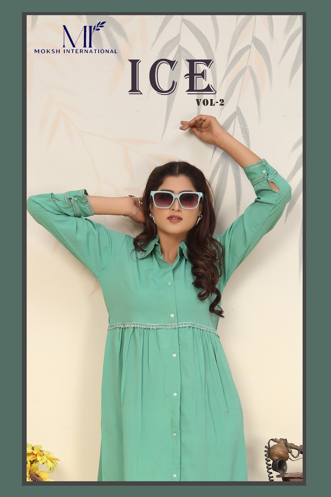Ice Vol 2 Moksh Rinkal Kurti Pant Set Manufacturer Gujarat
