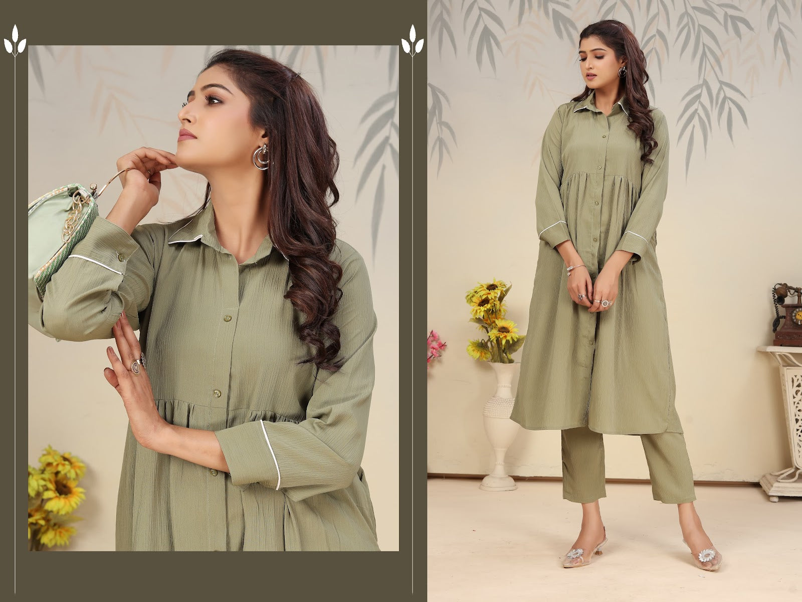 Ice Vol 2 Moksh Rinkal Kurti Pant Set Manufacturer Gujarat