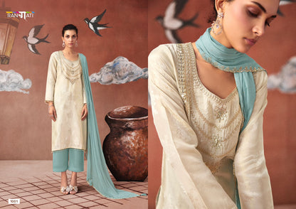 Icon Rangati Prints Shimmer Pant Style Suits Wholesaler
