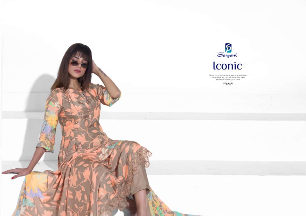 Iconic Sargam Prints Pure Muslin Pant Style Suits Wholesaler Gujarat