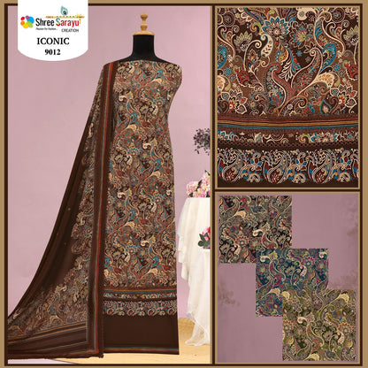 Iconic Shree Sarayu Creation Satin Salwar Suits Wholesaler Ahmedabad