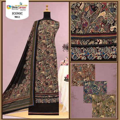 Iconic Shree Sarayu Creation Satin Salwar Suits Wholesaler Ahmedabad