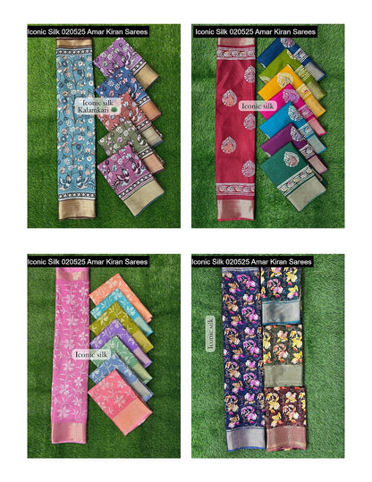 Iconic Silk 020525 Amar Kiran Soft Dola Sarees Manufacturer