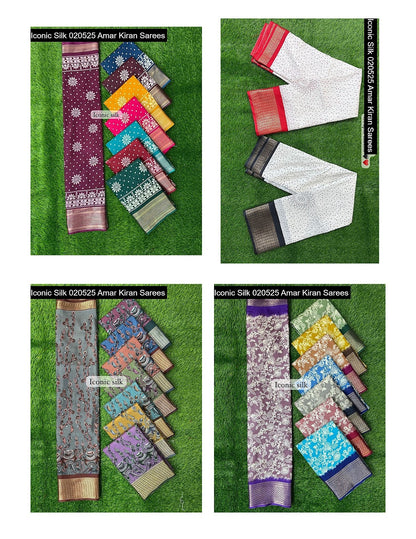Iconic Silk 020525 Amar Kiran Soft Dola Sarees Manufacturer