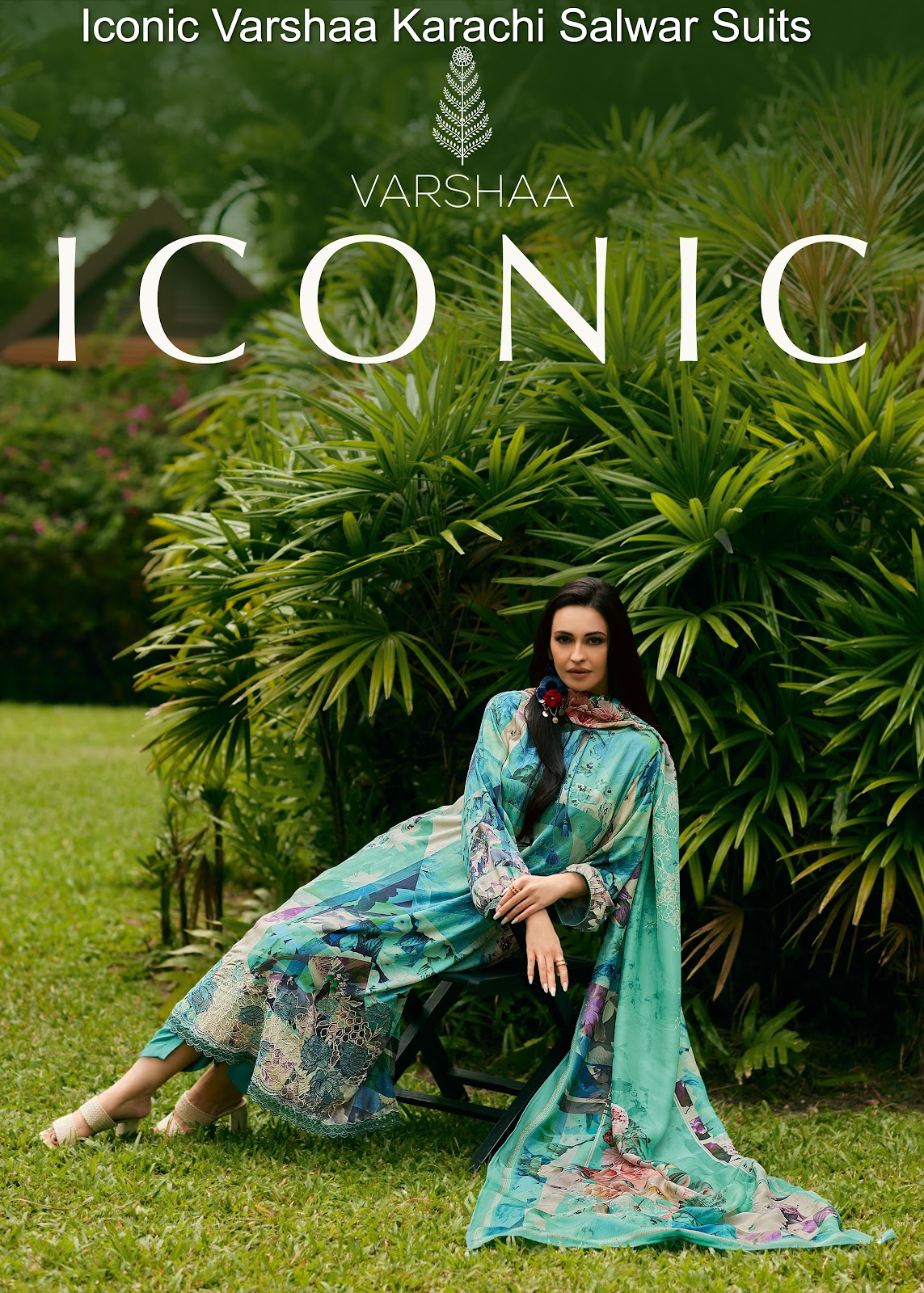 Iconic Varshaa Viscose Cotton Karachi Salwar Suits Wholesaler Ahmedabad