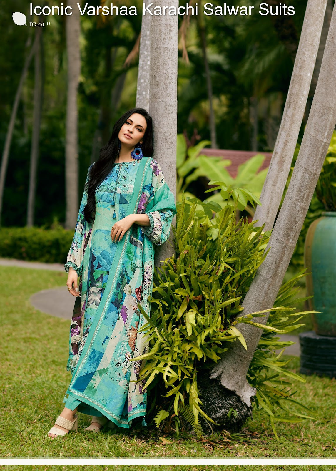 Iconic Varshaa Viscose Cotton Karachi Salwar Suits Wholesaler Ahmedabad