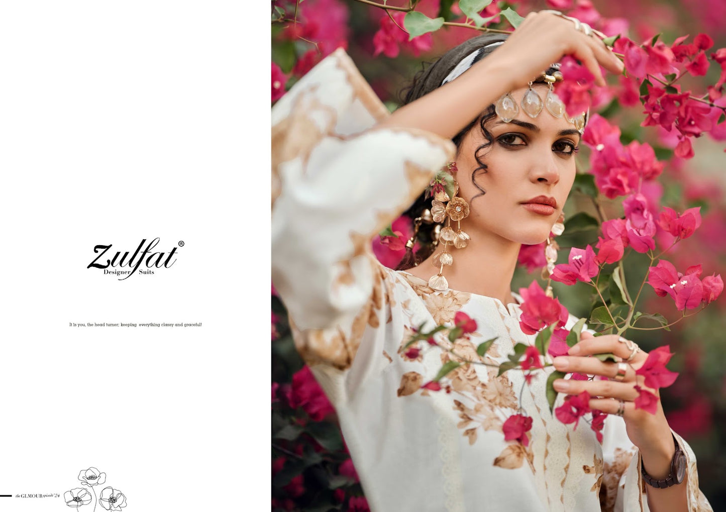 Iconic Zulfat Designer Cotton Karachi Salwar Suits Wholesale Price