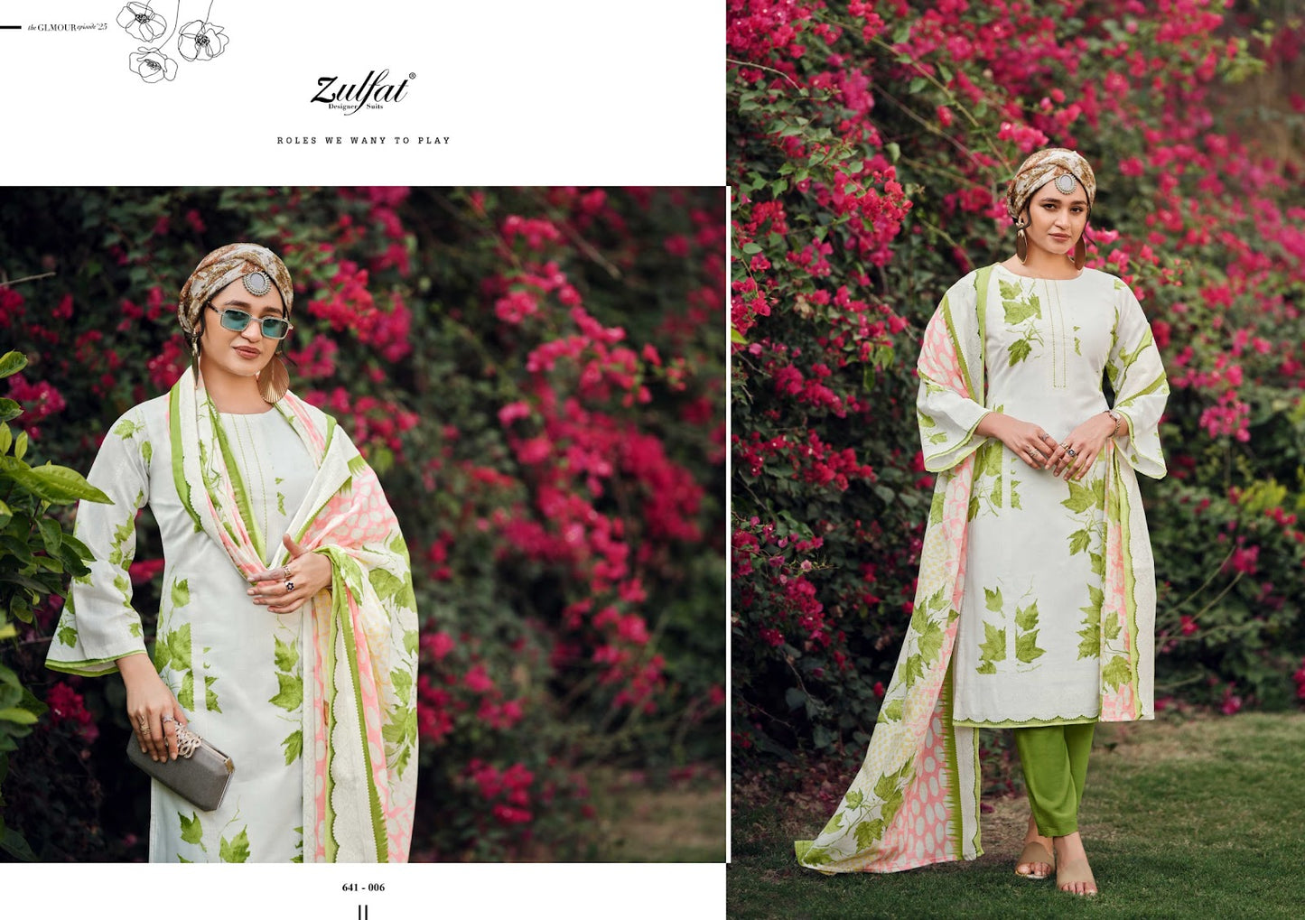 Iconic Zulfat Designer Cotton Karachi Salwar Suits Wholesale Price