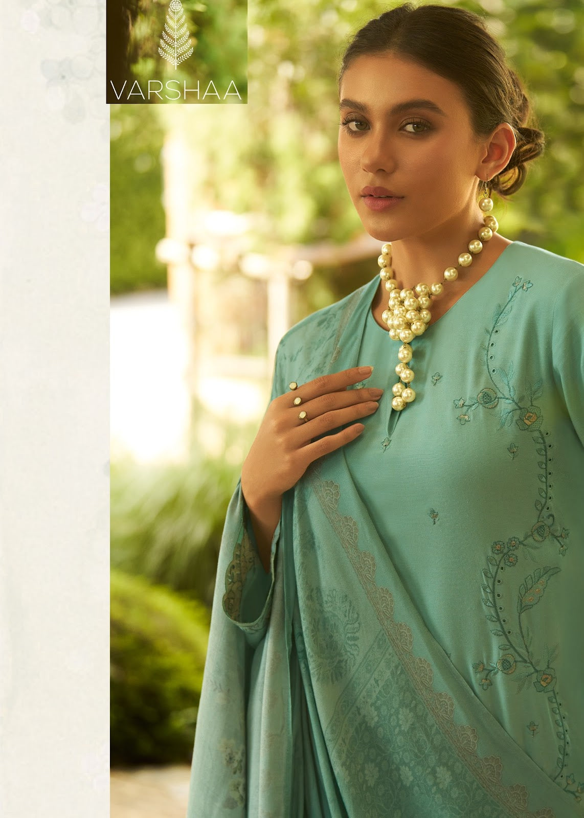Icy Petals Varshaa Viscose Pant Style Suits Supplier Ahmedabad