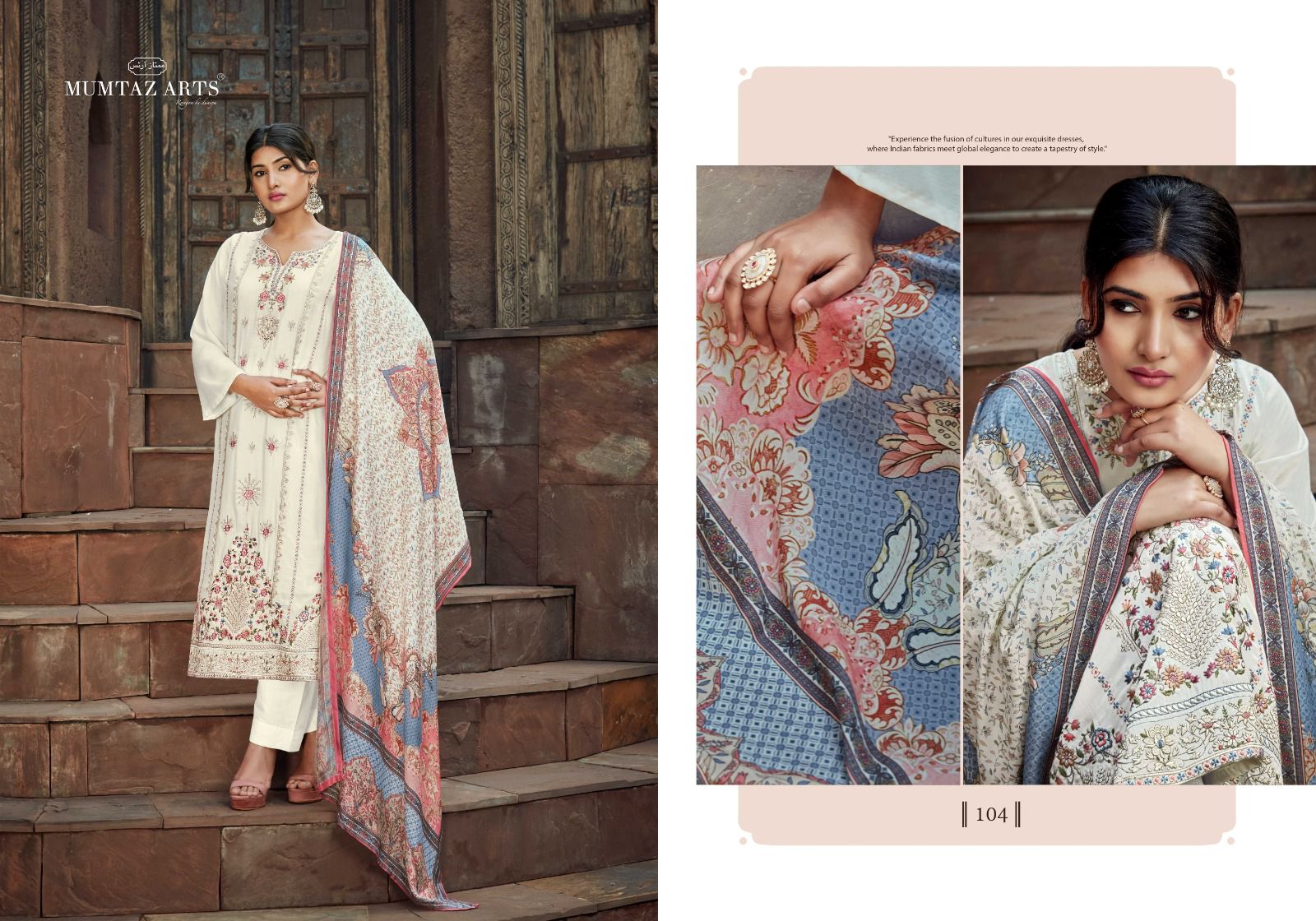Iftar Muslin Mumtaz Arts Viscose Muslin Karachi Salwar Suits Manufacturer Gujarat