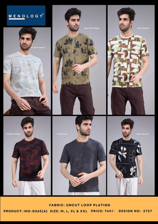 Iho-G265(A) 2728 Menology Loop Mens Tshirts Supplier
