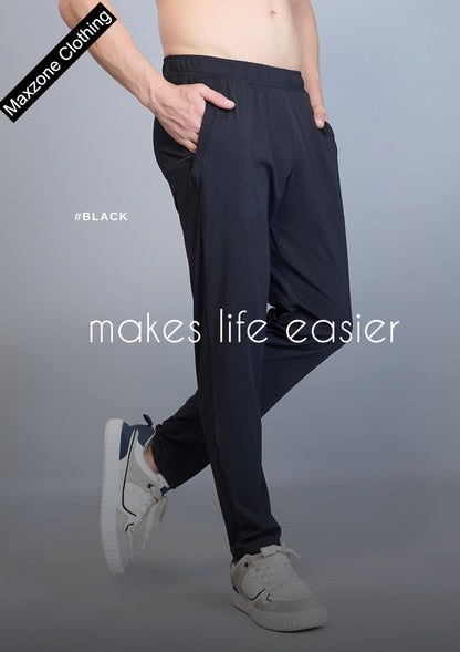 Iho F180 2235 Maxzone Clothing Interlock Mens Track Pants Supplier Gujarat