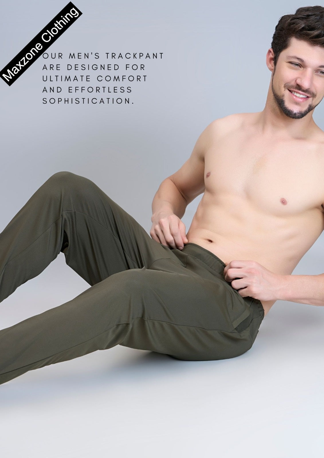 Iho F180 2235 Maxzone Clothing Interlock Mens Track Pants Supplier Gujarat