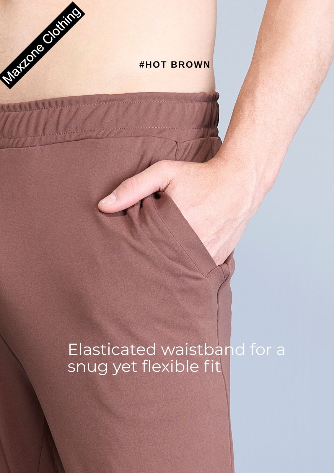 Iho F180 2235 Maxzone Clothing Interlock Mens Track Pants Supplier Gujarat