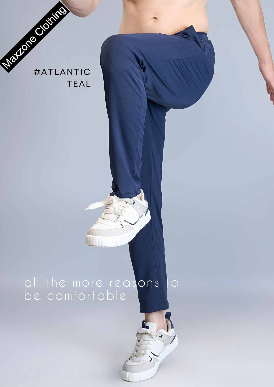 Iho F180 2235 Maxzone Clothing Interlock Mens Track Pants Supplier Gujarat