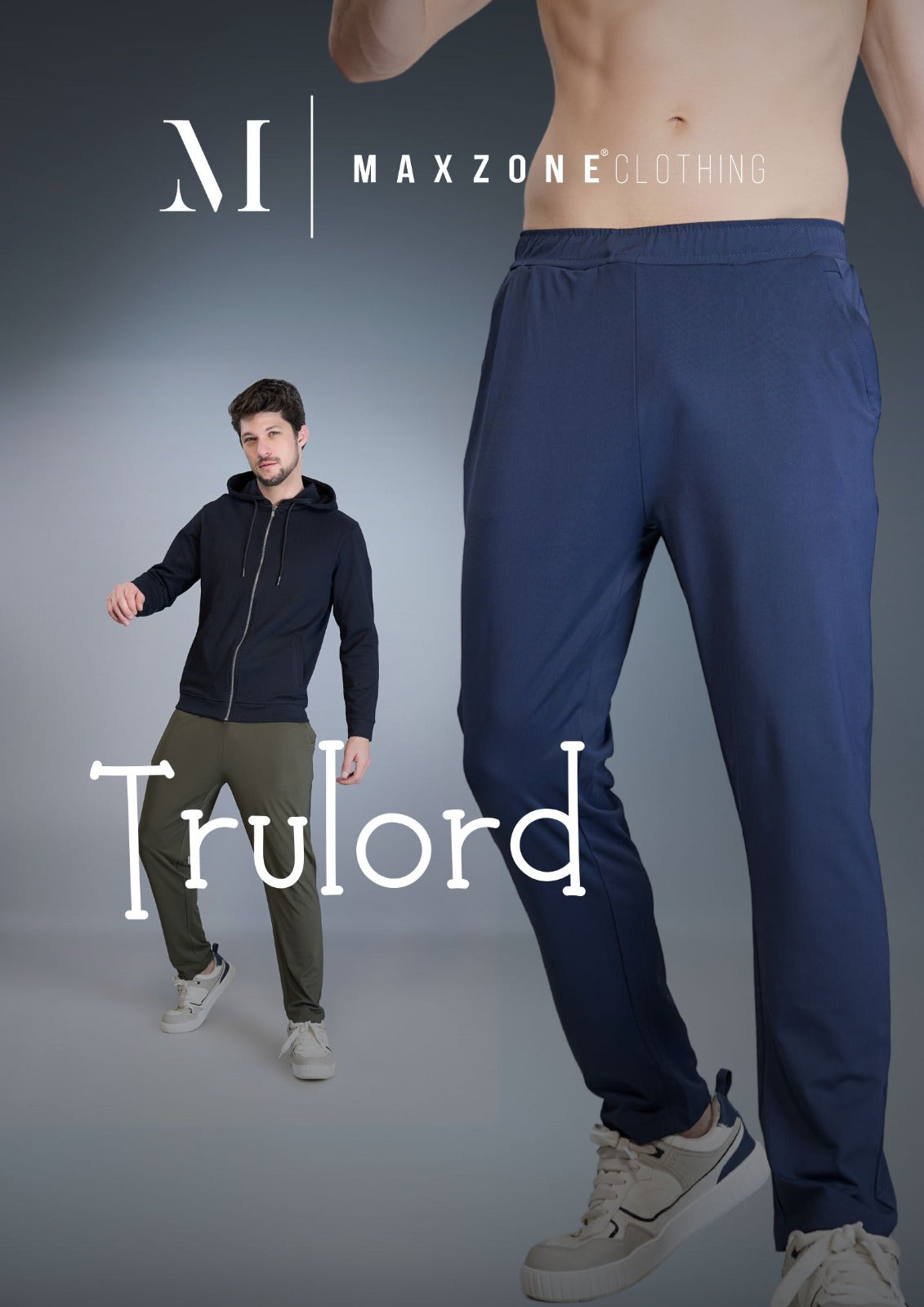Iho F180 2235 Maxzone Clothing Interlock Mens Track Pants Supplier Gujarat