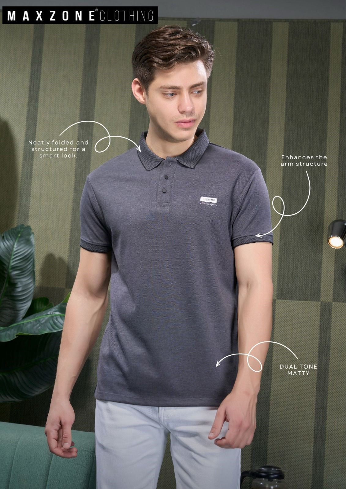 Iho E198 Vol 2027 Maxzone Clothing Matty Mens Shirts Exporter Gujarat