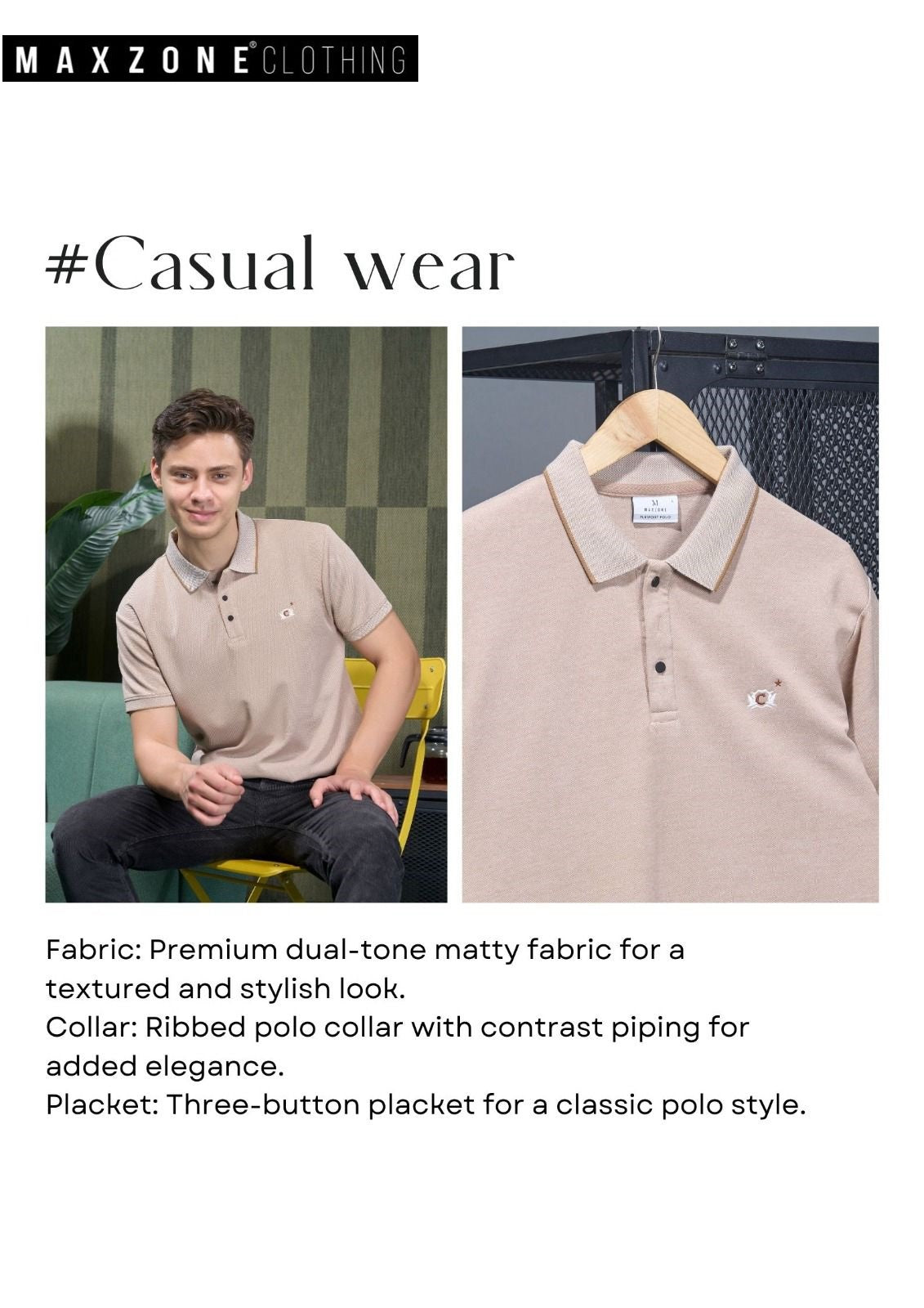 Iho E198 Vol 2027 Maxzone Clothing Matty Mens Shirts Exporter Gujarat