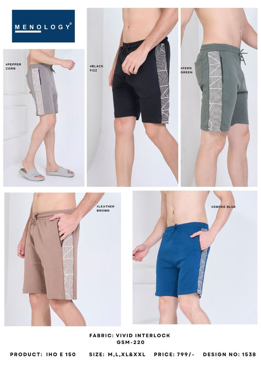 Iho E 150 Menology Interlock Mens Shorts Wholesale