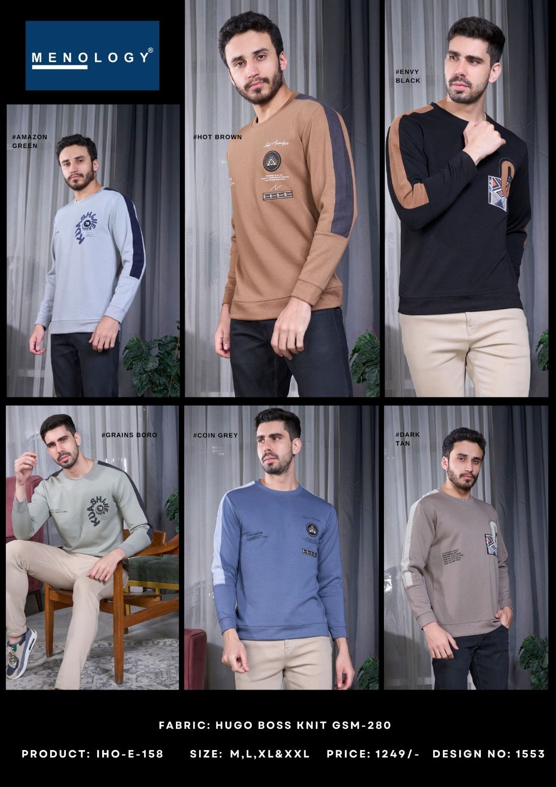 Iho E 158 Menology Hugo Boss Mens Tshirts Wholesaler Ahmedabad